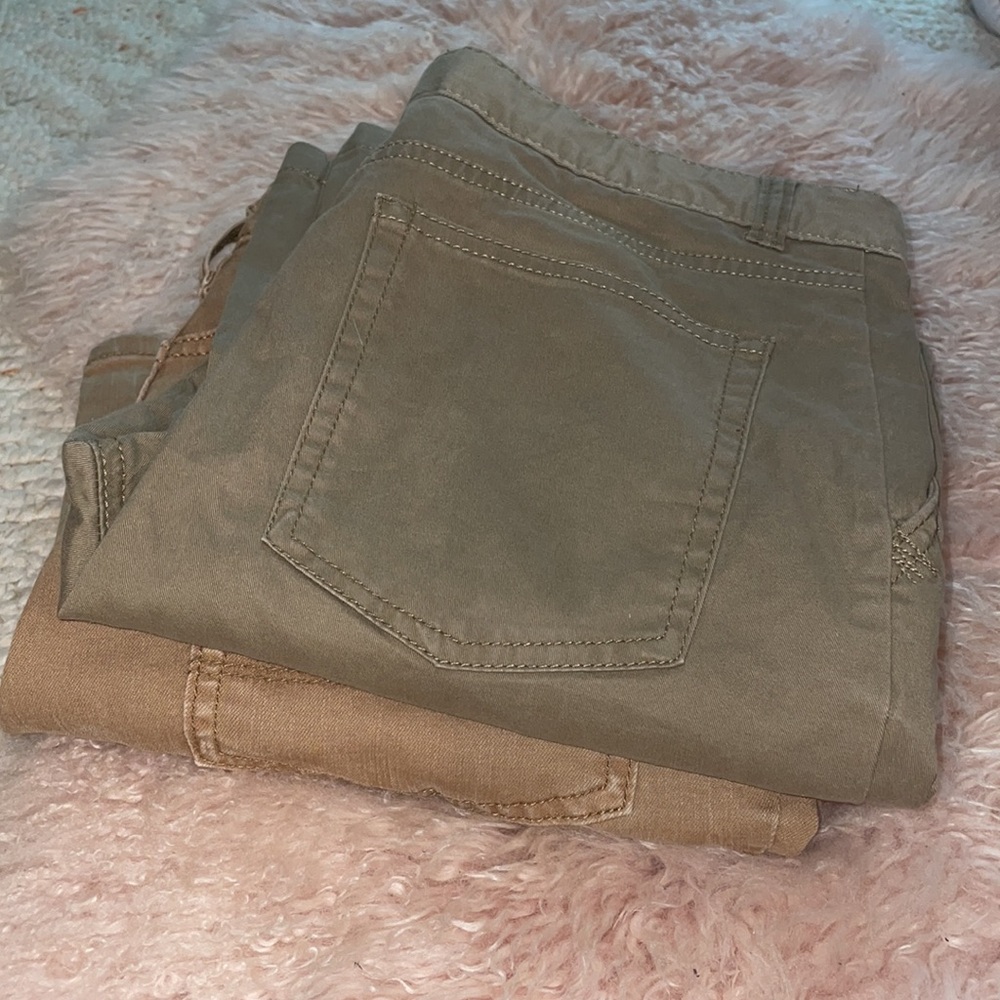 2Pair CAT & JACK YOUTH ( Boys) SZ 16  ONE LIGHTWEIGHT AND ONE HEAVYWEIGHT